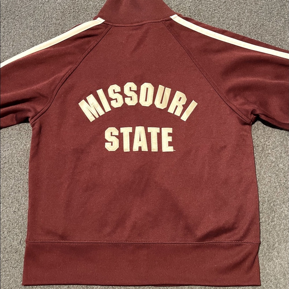 Champion Missouri State Burgandy Zip Up Sweater